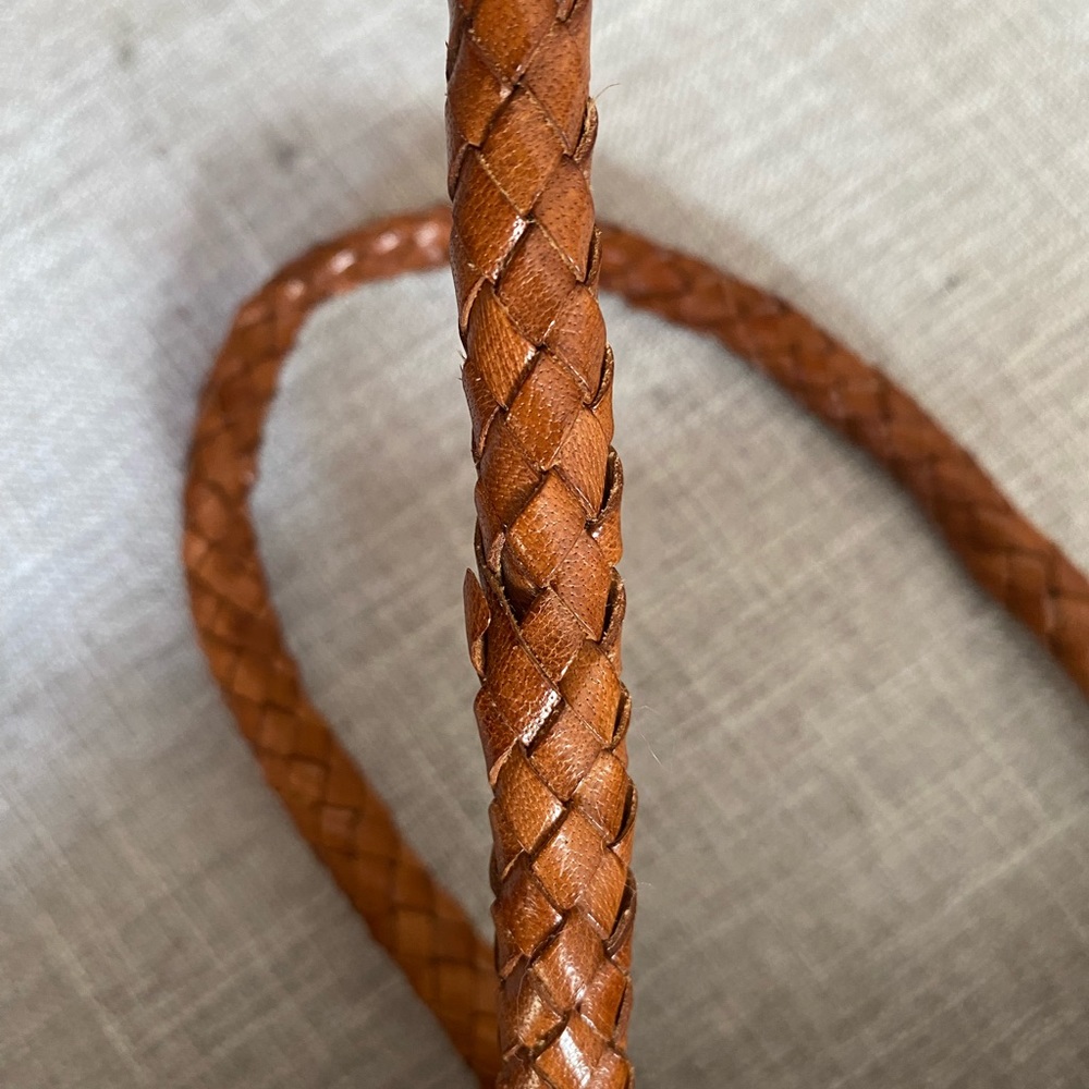 Dragon Diffusion Woven Straw Tote in Natural Brown - Picture 7 of 9